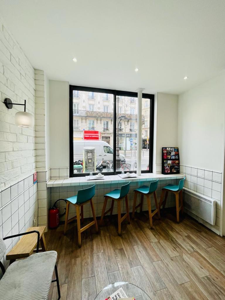 Hipotel Paris Gambetta Republique מראה חיצוני תמונה