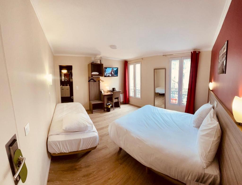 Hipotel Paris Gambetta Republique מראה חיצוני תמונה